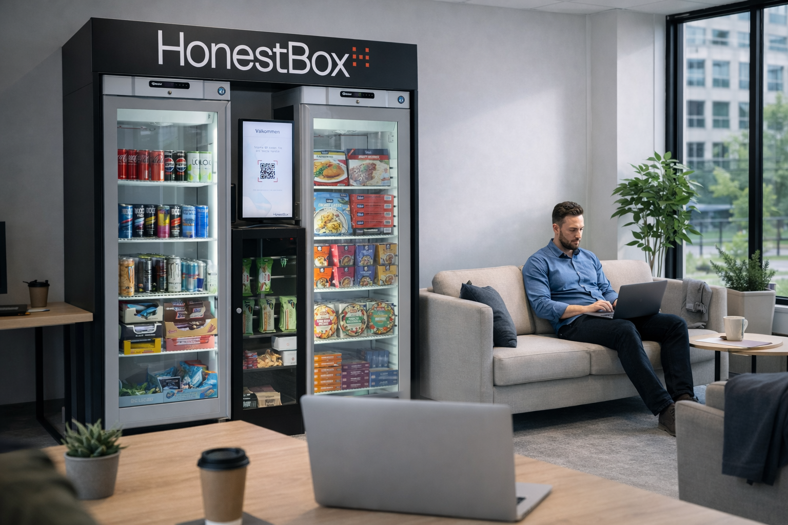 Varuautomat på jobbet