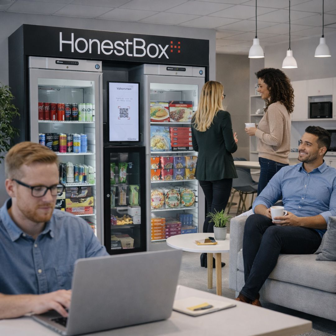 Varuautomat på kontor