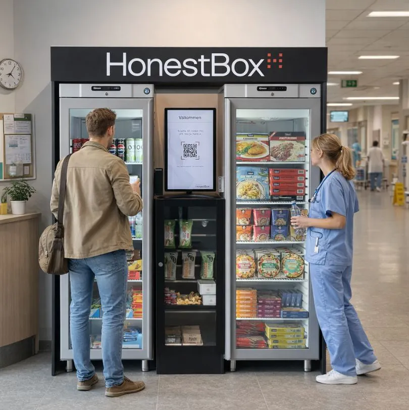 Varuautomater från HonestBox